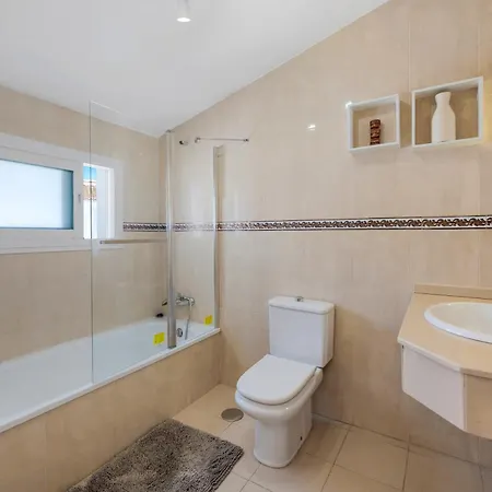 Chic 3br Townhouse On The With Pool And Garage Estepona